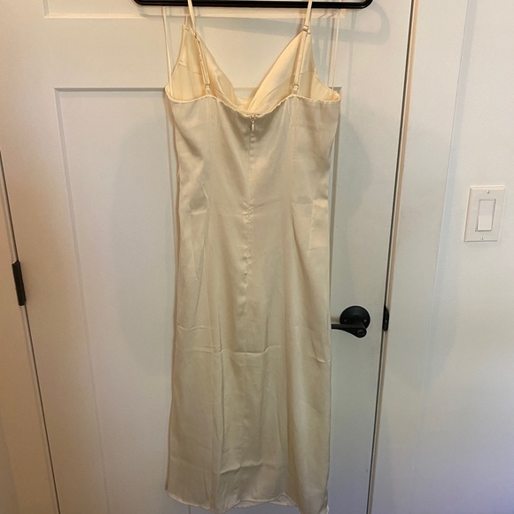 Chloe Midi Satin Dress - Picture 4 of 4